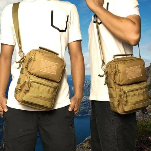 1 pcs Waterproof Oxford cloth tactical chest bag Multi-purpose outdoor leisure large-capacity one-shoulder diagonal bag
