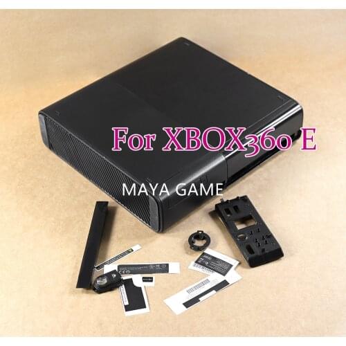 Full protective house Housing Shell Case for XBOX360E XBOX360 E Slim console system Black