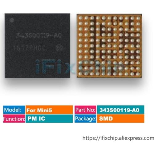 1-5pcs/lot For iPad Mini5 A2152 Power IC 343S00119-A0 343S00119-AO For iPad Pro Air3 Main Power Supply 343S00119