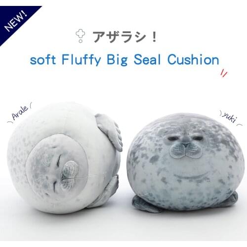 1pc soft 30-80cm Soft Sea Lion Plush Toys Sea World Animal Seal Plush Stuffed Doll Baby Sleeping Pillow Kids Girls Gifts