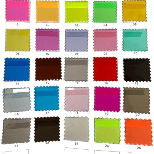 1 yard Clear PVC Fabric - Chose Color