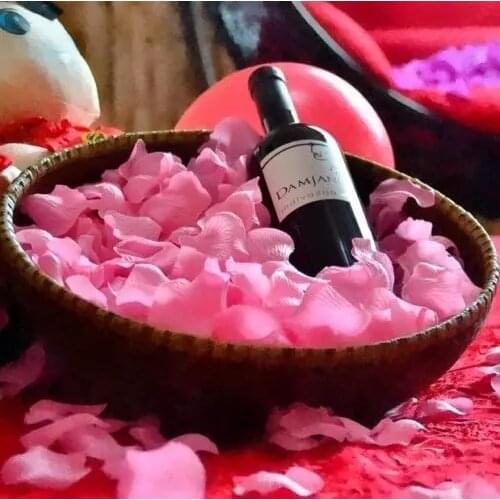 1000/3000pcs Wedding Party Accessories Artificial Flower Rose Petal Fake Flower Petals Marriage Decoration Valentine Supplies