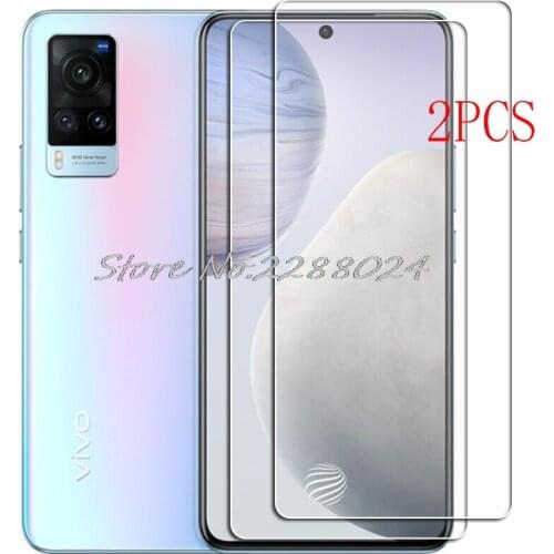 2PCS FOR Vivo X60 5G High HD Tempered Glass Protective On VivoX60 V2046A Screen Protector Film