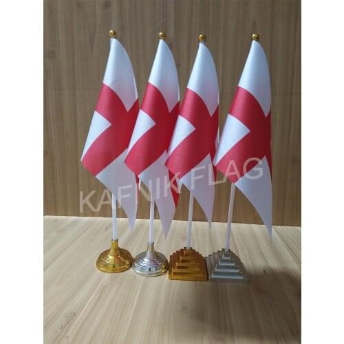 KAFNIK,5/10pcs a lot v table desk flag banner 14*21cm flag /Plastic flags or suction cups for your choice free shipping