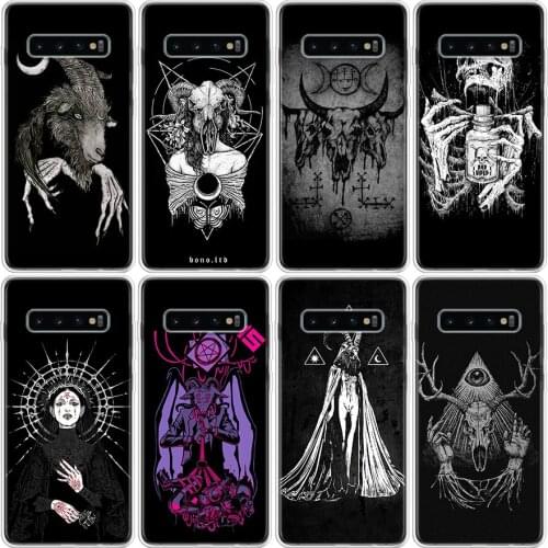 Devil Satan Phone Case For Samsung Galaxy A51 A71 A50 A70 A90 A10S A20S A20E A21 A30 A40 A41 A01 M30S A6 A7 A8 A9 A10Plus Cover