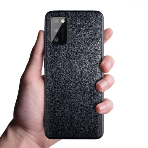 Case for Samsung Galaxy A41 PU leather funda coque capa Business Style case cover for Samsung Galaxy A41