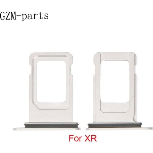 GZM-parts 4pcs/lot Sim Tray Holder SIM Card Slot SD Card Tray Holder Adapter For iPhone XR 11