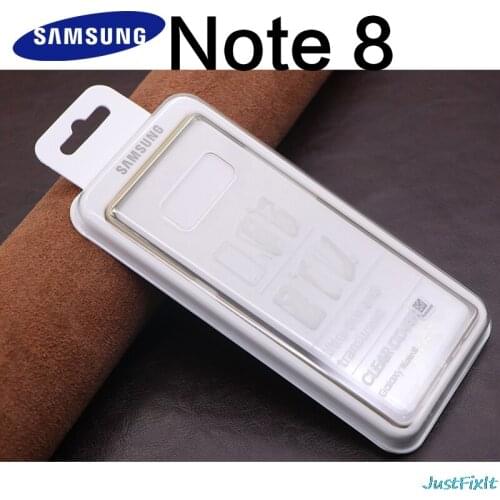 For Samsung Galaxy note 8 case 100% Original Transparent protective shell Ultra Slim Back Protective Case 6.3 inches Clear Cover