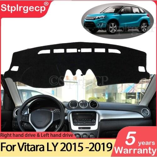 For Suzuki Vitara LY 2015 2016 2017 2018 2019 Escudo Sport Anti-Slip Mat Dashboard Cover Pad Sunshade Dashmat Accessories Cape