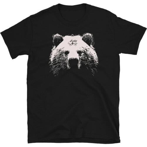 Alaska Brown Grizzly Bear Spirit Animal National Forest Cool Gift Unisex T-Shirt