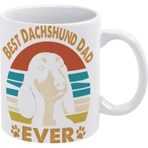 Dachshund Mug Stylish Pottery Mug Cereal Cheap Cups