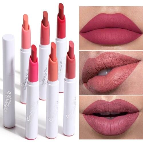 Fashion Beauty Lip Matte Lip Liner Waterproof Durable Lipsticks Pencil Long-Lasting Lipliner Lips Makeup 6 Colors