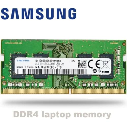 NEW Samsung ddr4 4GB 8GB 16GB 32GB 2666MHz ram sodimm laptop memory support memoria ddr4 4G 8G 16G 32G notebook RAM