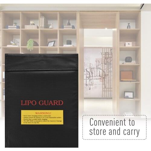 Office Supplies Document Folder Lipo Battery Protection Bag Fireproof Explosion-proof Water-proof Safe Charging Storage Bag