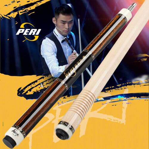 PERI XT-01 Billiard Jump Cue 13.8mm Tip 105cm Radial Pin Hand Inlay Carbon Fiber Ferrule Transparent Force Transmission Stick