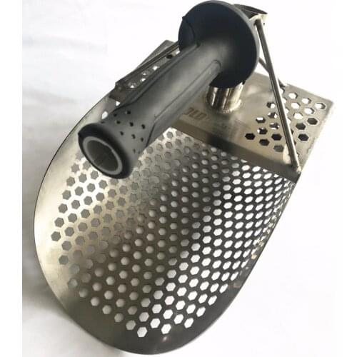 Sand shovel hourglass sand search treasure underground metal detector with ordnance shovel sand shovel