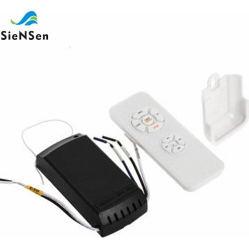 SienSen Universal Ceiling Light Fan Controller Timing Speed Wireless Remote Switch Control Board 110V 220V QC-FL1