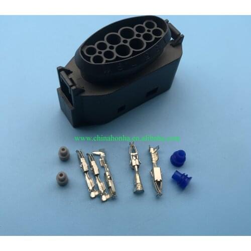 12pin Headlight Xenon Connector female auto electric waterproof connector 1J0 941 165 1J0941165