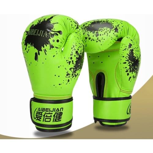 Boxing Gloves Equipment Boxer Accessory Outdoor Indoor Men Women PU Boxer Gloves Gym Fitness Training Fighting Gloves Adults