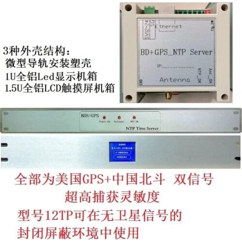 Beidou GPS NTP Network Time Server Ethernet Time Calibration Time Synchronization Synchronized Clock