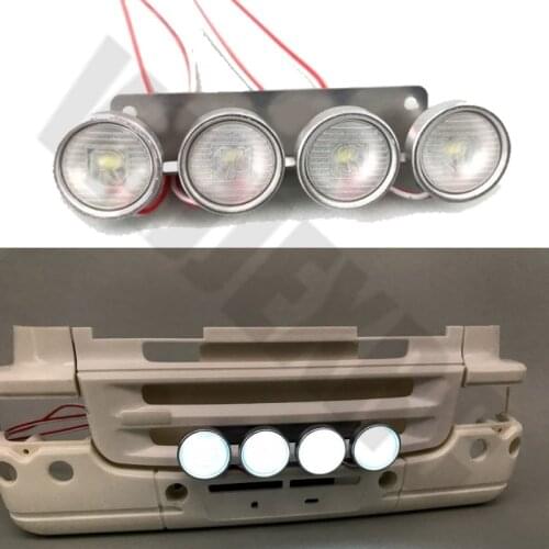 Grill Round Spot Light for Tamiya 1/14 Scale RC Scania R470 R620 R730