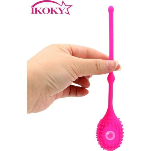 IKOKY Vaginal Balls Trainer Silicone Kegel Ball Vaginal Tightening Vaginal Geisha Ball Adult Products Sex Toys For Women