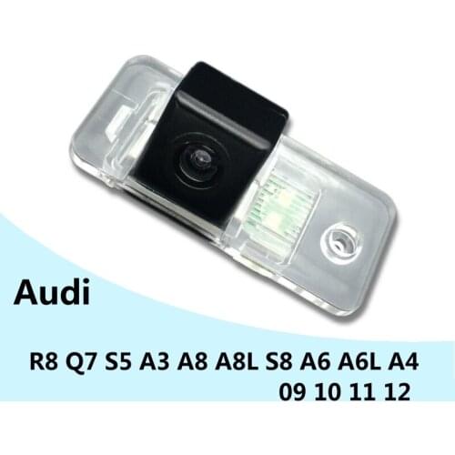 Rearview Camera for Audi R8 Q7 S5 A3 A8 A8L S8 A6 A6L A4 09 10 11 12 Car Night Vision reverse Rear View Reversing Backup Camera