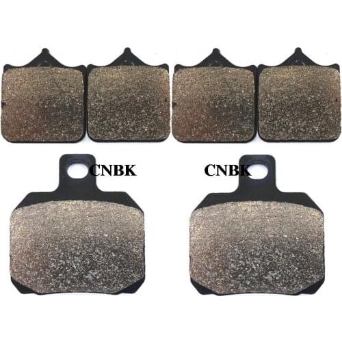 Brake Pads Set for DERBI Mulhacen 659 06 - 08 GILERA Supersport 600 02 VOXAN GTV 1200 GTV1200 08 Front Rear Onroad