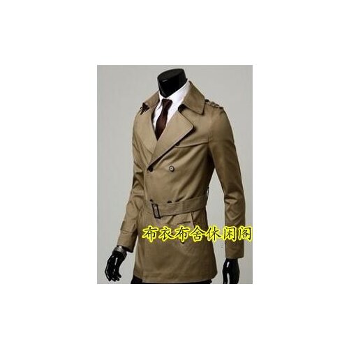 Fashion casual slim sexy double breasted trench coat men overcoat long sleeve mens clothing business outerwear casaco masculino