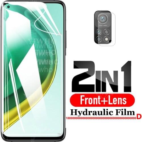 MI 10T Pro SOFT Hydrogel Front Screen Protector Film For Xiaomi 10T Pro 5G Mi 10 T Mi10T Pro Xiomi Mi 10Tpro Camera LENS Glass