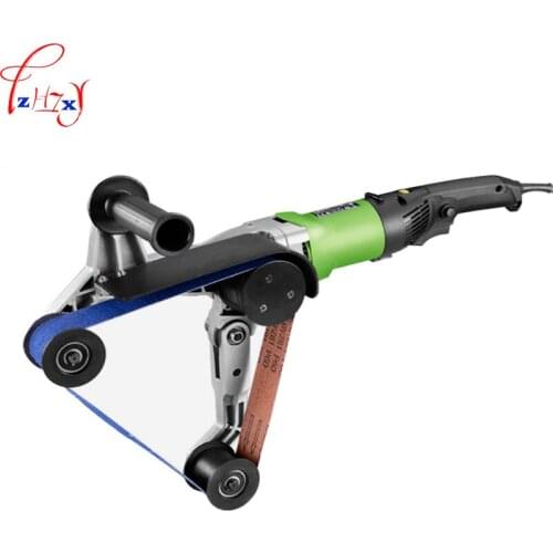 Portable circular tube drawing machine multi-function stainless steel wire drawing metal pipe polisher 110/220V 800W