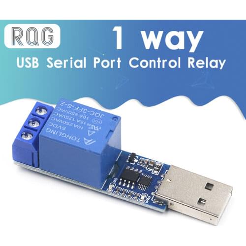 USB Serial Port Control Relay Module LCUS-1 Command Control Intelligent Control USB Switch Module Over-current Protection