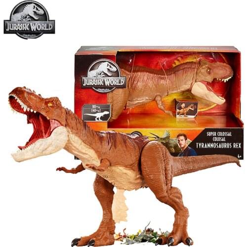 Jurassic World Toy Giant T-Rex Dinosaur Series Giant Tyrannosaurus Sound Effects Movable Joints Kids Dinosaur Toy FMM63