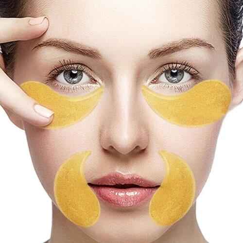 WH 60pcs Gold/Seaweed/Black Eye Mask Natural Moisturizing Gel Patches Eye M6V4
