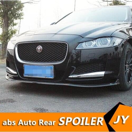 For Jaguar XF/XFL ABS Rear Bumper Diffuser Protector For 2018 Jaguar XE/XEL Body kit bumper rear Front shovel lip rear spoiler