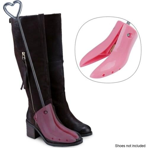 Women Universal High Heels Wide Feet Shoe Stretcher Portable Sneaker Tree Expand For Boots Durable Ergonomic Handle Shaper