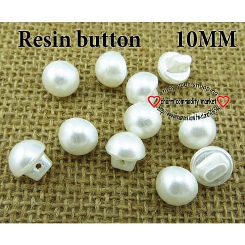 100PCS 10MM white/mixed RESIN Mushroom buttons coat boots sewing clothes accessory brand button R-081-4