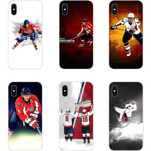 Accessories Phone Shell Covers For Samsung Galaxy S4 S5 MINI S6 S7 edge S8 S9 S10 Plus Note 3 4 5 8 9 Alex Ovechkin