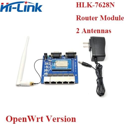 Free Ship MT7628N MTK chipset Hi-Link Wireless Router module-Start Kit OpenWrt Version