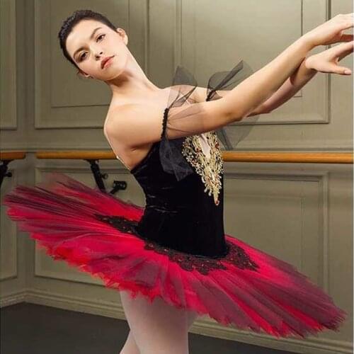 Kids professional ballerina ballet tutu dress children adults pancake tutu dance costumes wear clothing ballet dress for girls