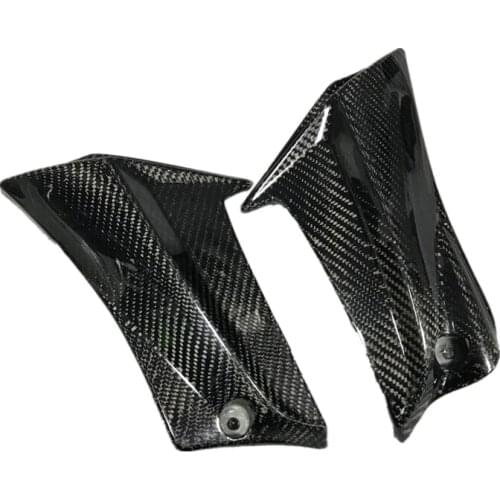 For GSXR600 GSX-R750 2011 2012 2013 2014 2015 K11 Real Carbon Fiber Gas Tank Side Panel Trim Faring