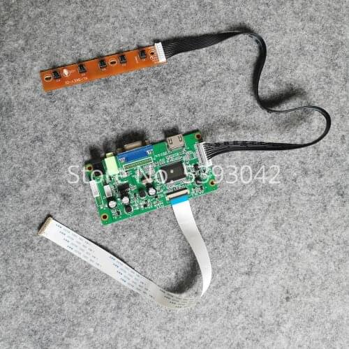 For LP140WF6-SPB1 LP140WF6-SPB2 1920*1080 notebook PC panel +VGA display controller drive board 14" WLED EDP 30Pins DIY kit