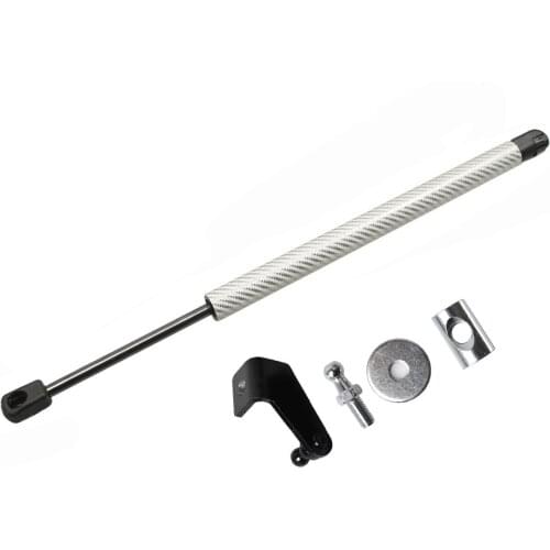 Lift Support Shock Damper for Ford Fiesta MK7 2017-2019 2xFront Hood Bonnet Modify Carbon Fiber Gas Struts