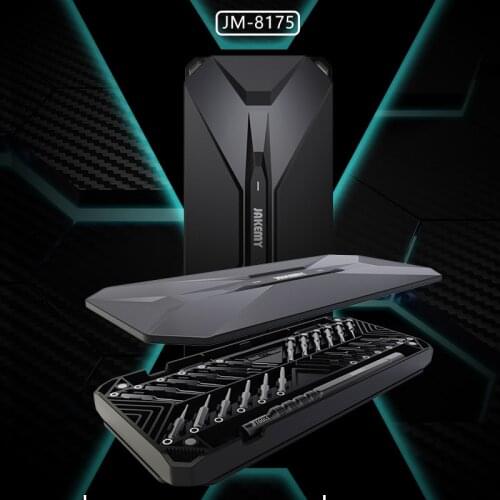 JAKEMY JM-8175 Precision Screwdriver Set Hex Torx Driver Bits Magnetic Screwdriver for Smartphone Computer Tablet Repair Tools