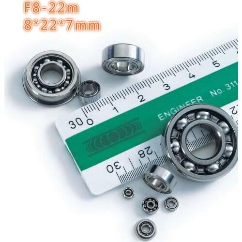 5pc Micro plane thrust ball bearing F8-22m size 8*22*7mm bearings for tranmition jmc