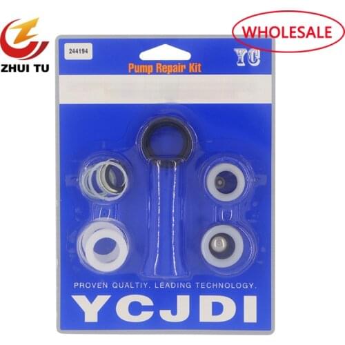 ZHUI TU Pump Repair Packing Kit 390 395 490 495 595 Spray Gun Tool Fit For Airless Sprayer Filter Pump Plunger Rod