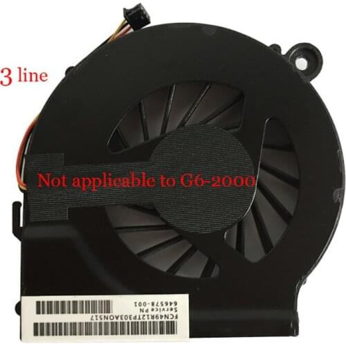 New Fan for HP G6 G4t G6t G7t CQ56 G56 Q72C HSTNN-Q72C G4-1017TU 646578-001 laptop cpu cooling fan cooler