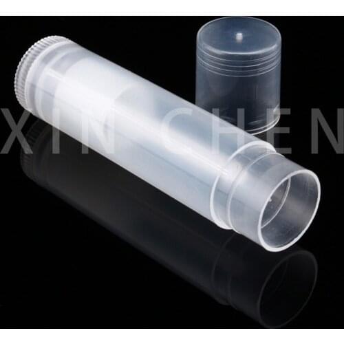 30 PCS 5 ML Lip Gloss Tube Empty Cosmetic packaging Lipstick Lip Balm Tubes Sample Container for Travel Makeup Tools Clear White
