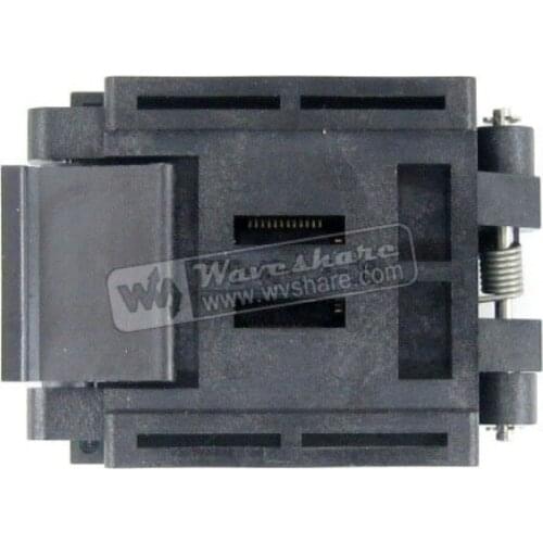 QFP48 TQFP48 LQFP48 PQFP48 FPQ-48-0.5-06 QFP IC Test Burn-In Socket Enplas 0.5mm Pitch