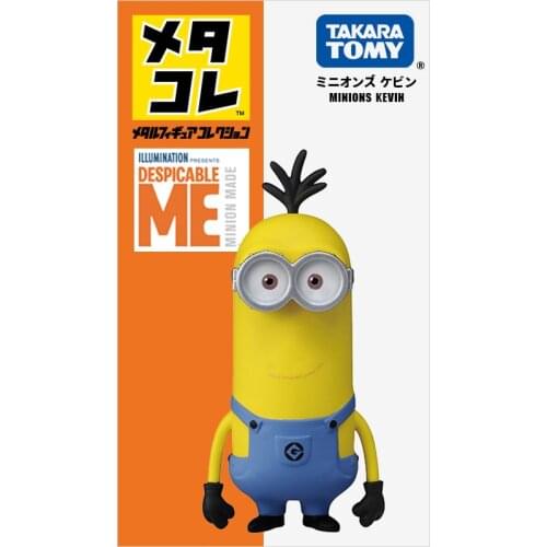 S01 Takara Tomy Metakore Minions Kevin 5cm Metal Toy Collection Figure New